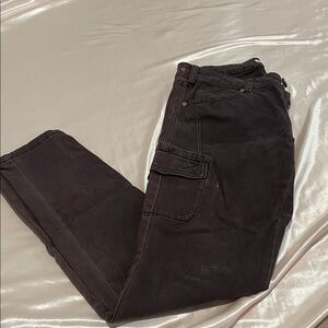 Brown skinny Cargo Pants